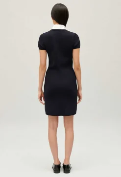 Store Navy Short Knitted Dress Women Dresses