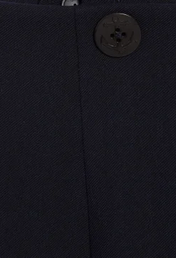New Navy Trousers With Braces Women Jeans And Trousers