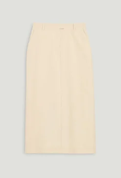 Best Pale Beige Midi Skirt Women Skirts And Shorts