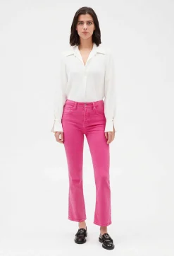 Fashion Pink Jeans Women Jeans And Trousers