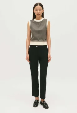 Discount Plain Tailored Trousers Women Jeans And Trousers