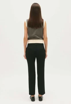 Discount Plain Tailored Trousers Women Jeans And Trousers