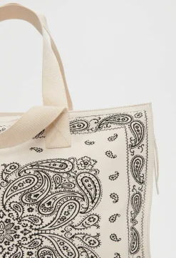 Store Recycled Cotton Tote Bag Women Shopping Bags