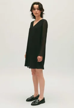 Store Rififi Short Black Dress Women Dresses