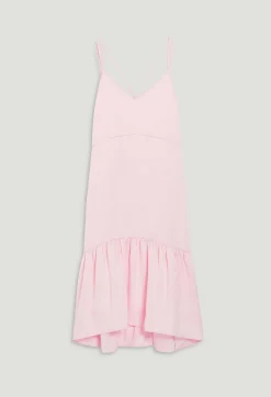 Cheap Satin Midi Dress Women Dresses