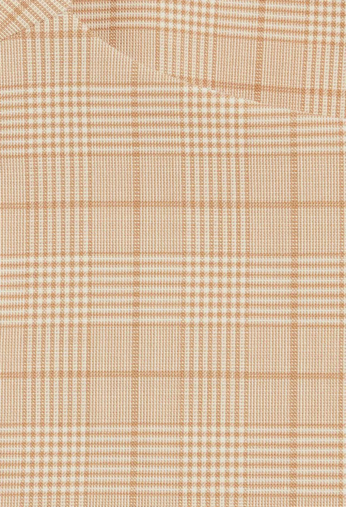Clearance Short Beige Checked Dress Women Dresses