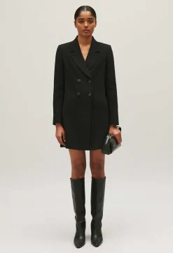 Flash Sale Short Black Suit Dress Women Dresses
