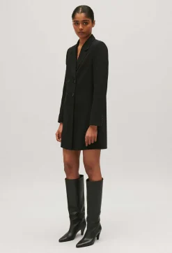Flash Sale Short Black Suit Dress Women Dresses