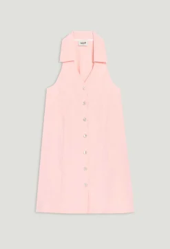 Hot Short Button-Up Babydoll Dress Women Dresses