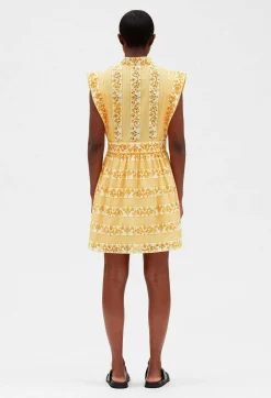 Best Short Embroidered White Cotton Dress Women Dresses