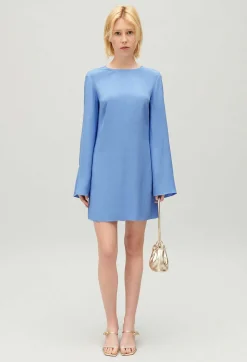 Cheap Short Lavender Dress With Open Back Women Dresses