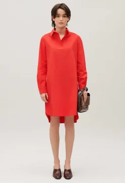 Clearance Short Polo Neck Dress Women Dresses
