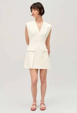 Discount Short Tweed Dress Women Dresses