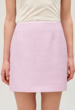Shop Short Tweed Skirt Women Skirts And Shorts