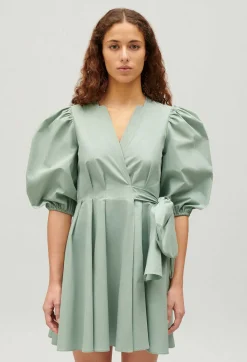 Shop Short Wrap Dress Women Dresses