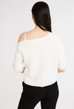 Outlet Short-Sleeved Ruffled Jumper Women Sweaters And Cardigans
