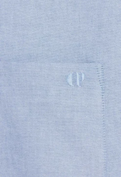 Outlet Sky Blue Cotton Shirt Women Tops And Shirts