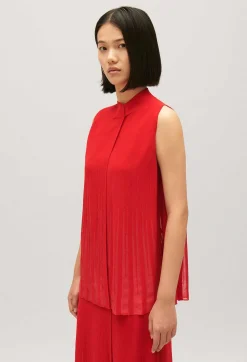 Sale Sleeveless, Floaty Top Women Tops And Shirts