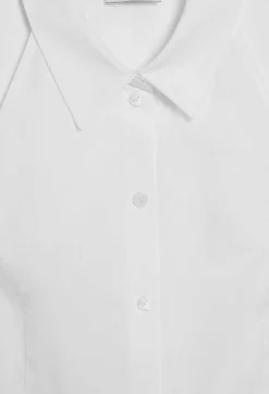 Cheap Sleeveless White Shirt Women Tops And Shirts