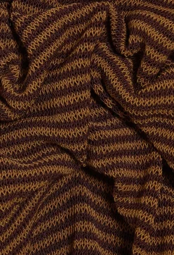 Hot Striped Brown Vest Top Women Tops And Shirts
