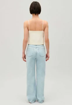 Cheap Tweed Crop Top Women Tops And Shirts