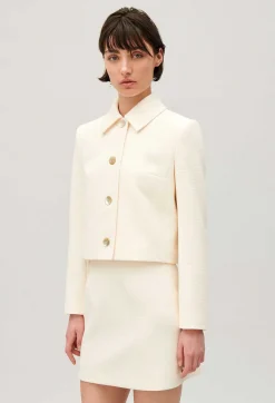 Clearance Tweed Jacket Women Blazers