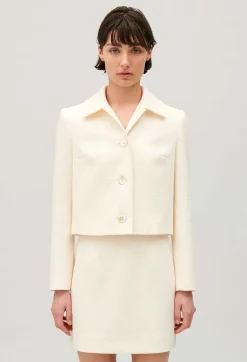 Clearance Tweed Jacket Women Blazers