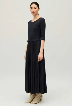 Flash Sale Twist Pleated Maxi Dress Women Dresses