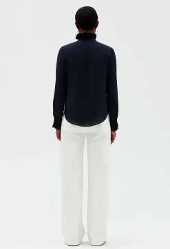Fashion Victorian Collar Blouse Women Tops And Shirts