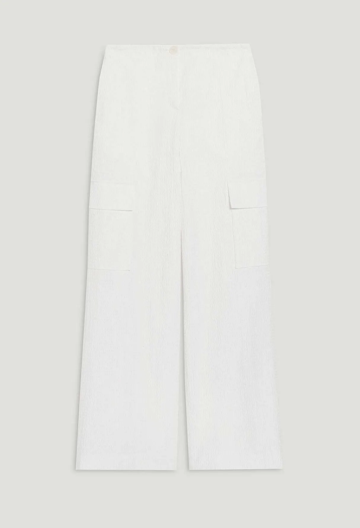 Online White Cargo Trousers Women Jeans And Trousers