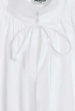 Best Sale White Poplin Shirt Women Tops And Shirts
