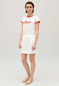 Online White Short Skirt Women Skirts And Shorts