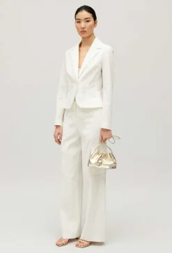 Shop White Slim-Fit Suit Jacket Women Blazers