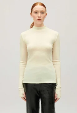 Fashion Wool Top With High Neck Women Sweaters And Cardigans